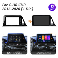 Autoradio Carplay 32 go, lecteur Dvd pour C-HR CHR 1 Din, lecteur à gauche 2016 - 2020