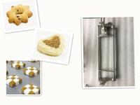 Machine de production de biscuits au beurre Longyu commerciale, extrudeuse de biscuits trois couleurs, type de moulage à découpe au fil, matrice personnalisée, équipement de boulangerie