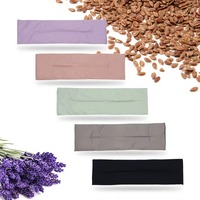 Coussin chauffant réutilisable pour soulager la douleur, avec des billes d'argile, sac de thérapie par la chaleur
