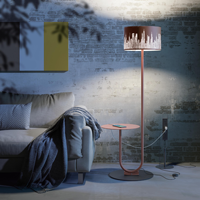 Ensemble de table basse extensible de luxe moderne, design minimaliste, mobilier écologique pour le salon