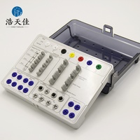 Boîte de désinfection pour système d'équipement de plantation, kit d'instruments chirurgicaux pour implants dentaires, règle de mesure de profondeur en promotion