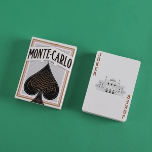 Cartes à jouer en PVC de qualité supérieure, très vendues, pour les rassemblements de style <span class=keywords><strong>casino</strong></span>, les clubs privés, les soirées de jeux à domicile - Product Image 1