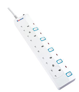 Enchufe de Extensión BS/UK/Universal con Interruptor Individual, 2 Puertos USB-C, 13A, Protección IP20, Tipo de Conector Hembra <span class=keywords><strong>IEC</strong></span> - Product Image 3