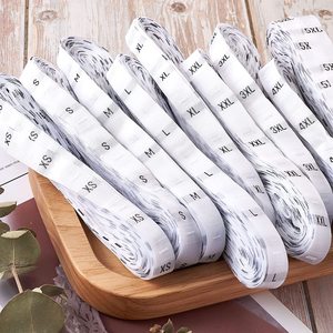 Nhãn Kích thước đàn hồi chất lượng cao cho thẻ in tùy chỉnh quần áo với kích thước S đến 5XL lý tưởng cho sản xuất hàng may mặc nhãn hàng may mặc - Product Image 3