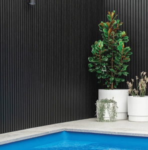 ألواح تغليف جدران خارجية مرنة كبيرة من الخشب البلاستيكي المركب للديكور الخارجي للمنازل - Product Image 2