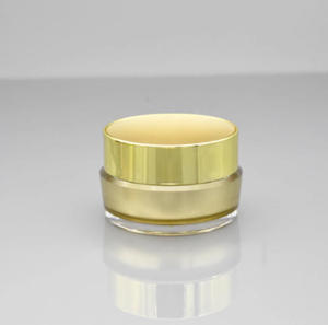 Botella de Champú Redonda de Alta Gama con Tapa de Rosca, Acrílico de Alta Calidad, Bomba Sin Aire para Viajes de Día y Noche, Envase Cosmético Vacío - Product Image 3