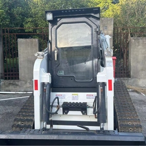 Chargeuse compacte sur chenilles T300 d'occasion avec moteur Kubota pour la construction - Product Image 2