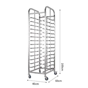 Victory ถาดรองพายสแตนเลสสำหรับห้องครัว, ถาดรองพายรถทำจากสแตนเลสถาดเค้ก24ชั้นสำหรับร้านอาหารและอุปกรณ์เบเกอรี่สำหรับห้องครัว - Product Image 5