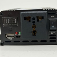 Inversor de Corriente para Auto de 12V a 220V con USB y Pantalla Digital - Producto de Comercio Exterior Más Vendido