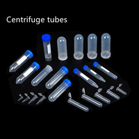 Tube à centrifuger de 7ml en plastique jetable CT-RH10070 avec ou sans graduation à fond rond
