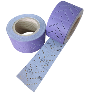 Rouleau de feuille abrasive Rouleau de ponçage automobile Papier <span class=keywords><strong>abrasif</strong></span> <span class=keywords><strong>rectangulaire</strong></span> déchiré à la main Rouleau de ponçage à sec pour le ponçage automobile - Product Image 2
