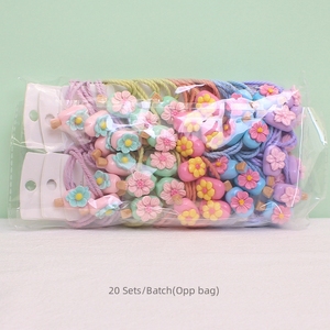 Set di 2 Elastici per Capelli Super Carini per Bambine, Elastici con Cartoni Animati, Fasce per Coda di Cavallo - Product Image 3