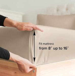 Vua Kích Thước Tùy Chỉnh Bộ Đồ Giường Duvet Cover Set 6 Mảnh Đặt Sang Trọng Tấm Ga Giường Thêm Mềm Mại Thoáng Khí Khách Sạn Sheets Set Bộ Đồ Giường Mền - Product Image 6