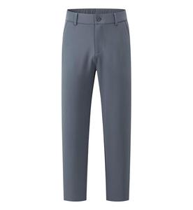 <span class=keywords><strong>Pantaloni</strong></span> Casual Premium da <span class=keywords><strong>Uomo</strong></span> Vestibilità Classica Senza Stiratura <span class=keywords><strong>Vita</strong></span> Elastica Piatta Espandibile Tinta in Capo Spandex Leggeri - Product Image 5