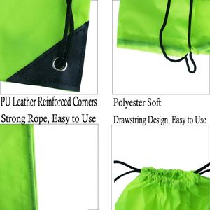 Custom Sports Gym <b>Bag</b> Reusable Nylon Waterproof Swimming Good Price Dust <b>Bag</b> <b>Kids</b> <b>Drawstring</b> Backpack <b>Bag</b> for Boys Girls - Product Image 2