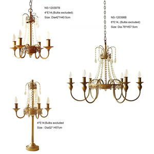 Lustres en verre Maria Teresha pour grands projets d'éclairage domestique et industriel en cuivre - Product Image 2