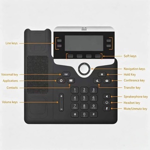 Teléfono IP Cisco Catalyst CP-7841-K9 SIP con <span class=keywords><strong>4</strong></span> Teclas de Línea Programables, 2 Puertos Gigabit Ethernet PoE 802.3af, Compatible con CUCM, Teléfono VoIP - Product Image 4