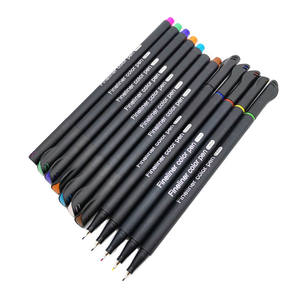 12/24/36/48 pièces ensemble de stylos de couleur Fine Liner 0.4mm pour <span class=keywords><strong>calligraphie</strong></span> <span class=keywords><strong>Graffiti</strong></span> Art marqueur crayon dessin - Product Image 6