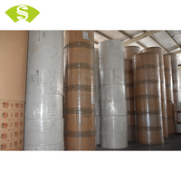 Rouleau de papier simple enduit de PE vierge, imperméable, 280 g/m², robuste, excellent pour l'emballage alimentaire, gobelets, bols, boîtes à lunch, marque LINXIU