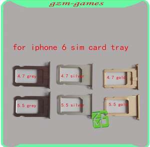 Repuesto de Bandeja para Tarjeta <span class=keywords><strong>SIM</strong></span> Micro <span class=keywords><strong>Nano</strong></span> para <span class=keywords><strong>iPhone</strong></span> <span class=keywords><strong>6</strong></span>, Adaptador de Ranura para Tarjeta <span class=keywords><strong>SIM</strong></span> - Product Image 3