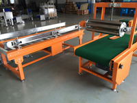 Système de convoyage automatique - Convoyeur d'alignement automatique des palettes pour système de palettisation, stabilisation du chargement avant la palettisation