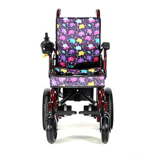 Silla de ruedas pediátrica, silla de ruedas eléctrica plegable de litio para niños, silla de ruedas para niños - Product Image 1