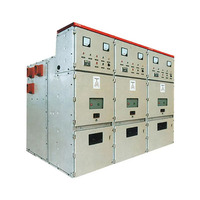 Armoire de commutation intérieure à accès frontal avec fenêtres de visualisation des compteurs analogiques et bande d'identification
