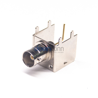 Conector Hembra BNC en Ángulo Recto para PCB de 75 ohmios