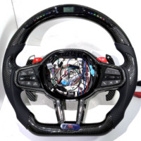   Volant en fibre de carbone à fond plat pour G20 G22 G30 G80 G82 G87 M2 M3 M4 Performance