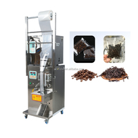 Machine d'emballage quantitative stable 100g à vis sans fin, tout-en-un, pour remplissage et scellage de céréales, poudres et condiments, idéale pour les petites entreprises et ateliers.