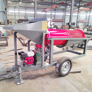 マイニングスクリーン用のモバイルゴールドマイニングトロンメルおよびダイヤモンドマイニング機器 - Product Image 4