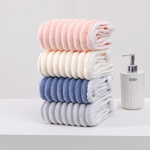 Ensemble de serviettes de bain Youhe avec serviette à capuche, épaisses et absorbantes, taille adulte, 8020, fibre de polyester, bordure cousue - Product Image 3