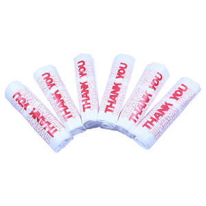 ถุงพลาสติกแบบเสื้อยืด OEM ODM ขนาดและสีตามสั่ง พิมพ์ลายได้ สำหรับใส่สินค้าในซูเปอร์มาร์เก็ต ร้านขายของชำ บรรจุภัณฑ์ ODM Supply - Product Image 5