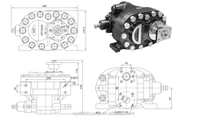Pompa Idraulica <span class=keywords><strong>PTO</strong></span> Giapponese da 15 Tonnellate per Camion Ribaltabile Pompa Idraulica Elettrica per Sterzo KP1403A-R - Product Image 2