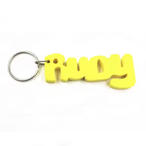 Promotion Customized Cute Shape EVA Foam Eco-Friendly Durable Color Changing Floatable <b>Key</b> <b>Chain</b> Custom Printing Logo for - Product Image 4