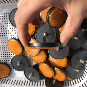 Réflecteur latéral multicolore en plastique de 60 mm pour moto, vélo électrique, accessoires de sécurité et d'avertissement réfléchissants - Product Image 6