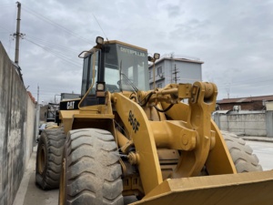 Chargeuse sur pneus CAT 966F d'occasion de haute qualité, 20 tonnes, chargeuses d'occasion CAT 966C 966H 966G 966F en stock à vendre à Shanghai - Product Image 6
