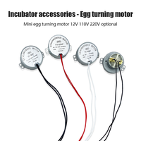 Mini Motor Síncrono para Incubadora de Huevos de 220V 110V 12V con Larga Vida Útil y Volteo Automático de Huevos