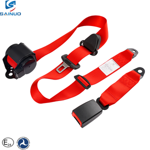 Ceinture de sécurité professionnelle rétractable à 3 points en polyester R200 ECE E24 avec confort et sécurité améliorés - Product Image 3
