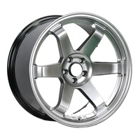 Llantas de Aleación de Aluminio 6061-T6 Forjadas de 17 y 18 Pulgadas, 4 y 5 Orificios, 5x100, 5x114.3, 5x120 para Autos de Pasajeros