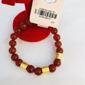 Shinxup — <span class=keywords><strong>Bracelet</strong></span> perles en <span class=keywords><strong>plastique</strong></span> pour femme, chaînette avec breloque, élastique, extensible, perles, porte-bonheur, 212 - Product Image 2