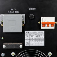 Machine à souder MIG MAG à inverseur IGBT NB-500D 500A 380V, soudeuse industrielle à gaz CO2, compatible avec fil solide de 0,8 à 1,6 mm