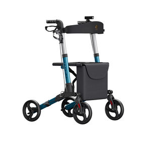 Deambulatore Pieghevole Zuowei ZW8740 a Quattro Ruote in Lega di Alluminio per Anziani e Disabili, Leggero, Antiscivolo, Capacità 136 kg - Product Image 4