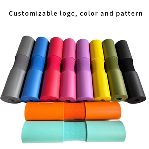 Đệm tập tạ EVA màu hồng có logo tùy chỉnh LADYGLOW, bảo vệ hông khi tập Squat và đẩy hông - Product Image 2