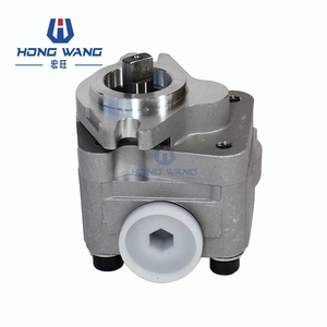 Pompe à engrenages hydraulique AP12 argentée 411023 41-1023 pour excavatrice sur chenilles E200B E312B E315B E320B - Product Image 1