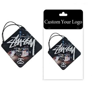 กระดาษหอมปรับอากาศในรถยนต์แบบออร์แกนิคธรรมชาติราคาถูกขายส่ง - Product Image 1