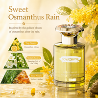 Désodorisant Voiture & Maison 120ml Parfum Osmanthus Doux Bouteille en Verre Écologique Neutraliseur d'Odeurs Longue Durée Sûr pour Enfants et Animaux