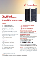 Panneaux solaires photovoltaïques monocristallins bifaciaux de type N Topcon à haute efficacité Jinko JA Trina Canadian Risen Roof 720W 700W