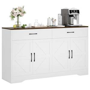 <span class=keywords><strong>Buffet</strong></span> de salle à manger sur mesure, <span class=keywords><strong>buffet</strong></span> en bois laqué brillant avec vitrine intégrée - Product Image 4