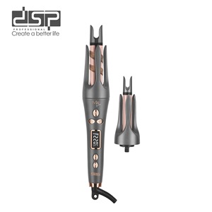 Rizador de pelo DSP Ms Pro Curling Iron 19-25mm con pantalla LCD, temperatura ajustable, estilizador eléctrico para rizos duraderos - Product Image 1